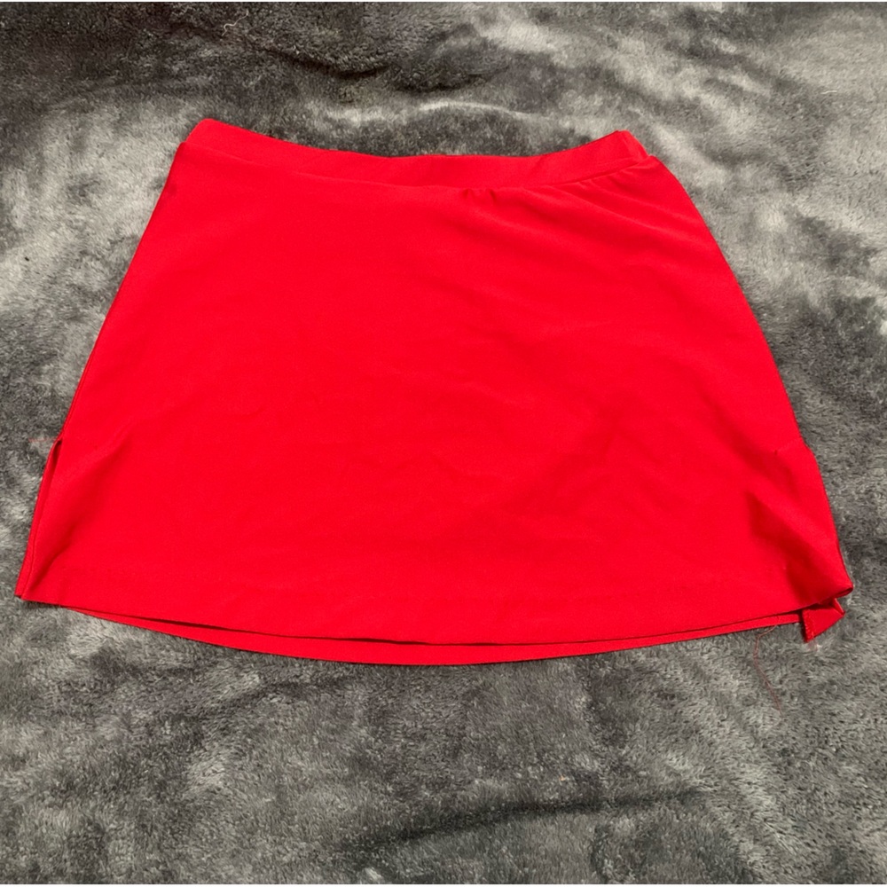 Red dance skirt in the size small